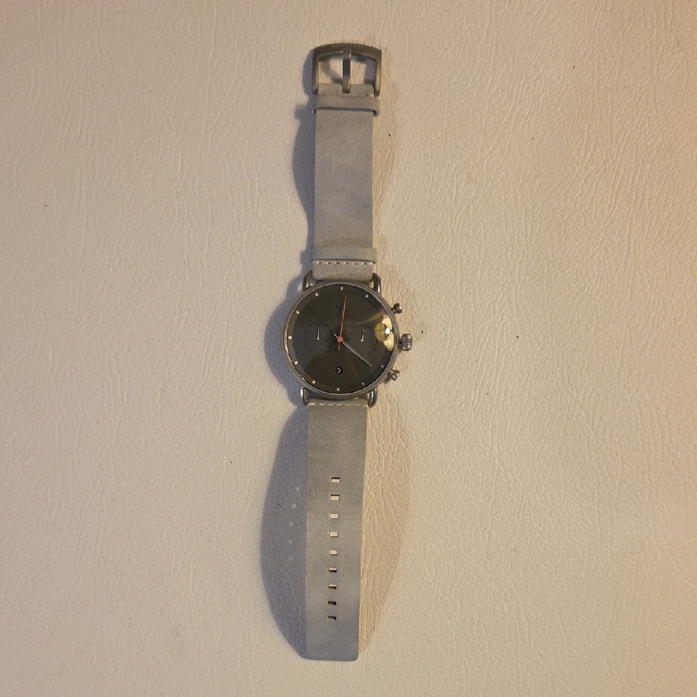 MVMT Silver and Gray Men's Watch
